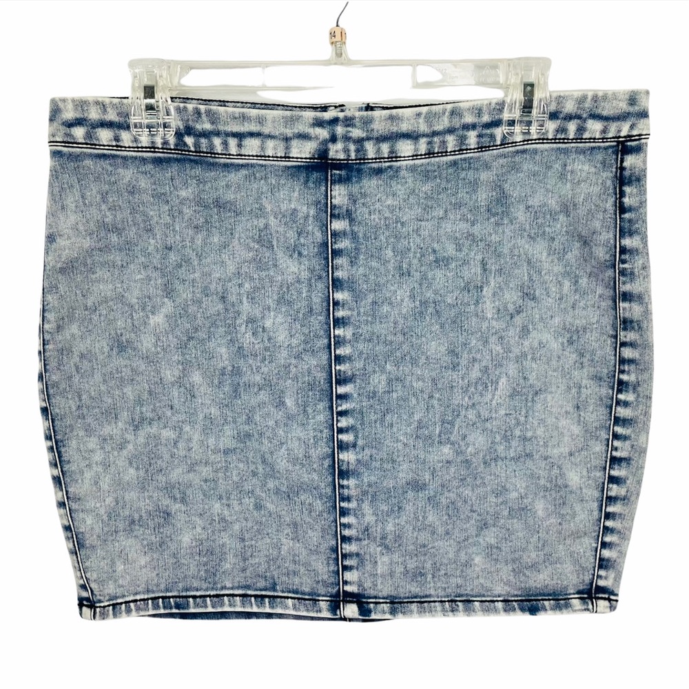 dELiA's Women's Stretch Denim Mini Skirt Sz Large